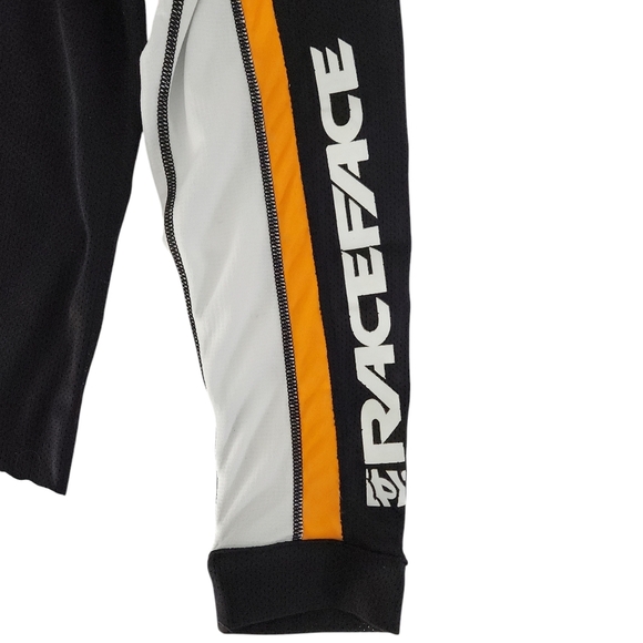 RACE FACE Stage Long Sleeve MTB Jersey black/orange medium (no size tag) - Picture 4 of 14